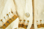 Vintage 1970s Norvik Ren-Dale Cardigan Sweater Men's M
