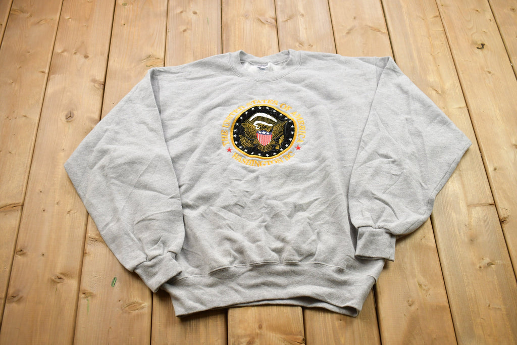 Vintage 1990s Washington DC USA Crewneck Sweatshirt