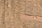 Vintage 1980s John Blair Quarter Button Knit Shirt Men's L