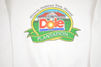 Vintage 1990 Dole Plantation Hawaii Graphic Crewneck Sweatshirt