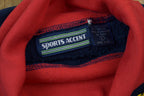 Vintage 1990s Sport Accent Fleece Sweater