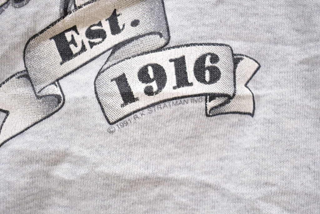 Vintage 1991 Harley Davidson Graphic Short-Sleeved Crewneck Sweatshirt