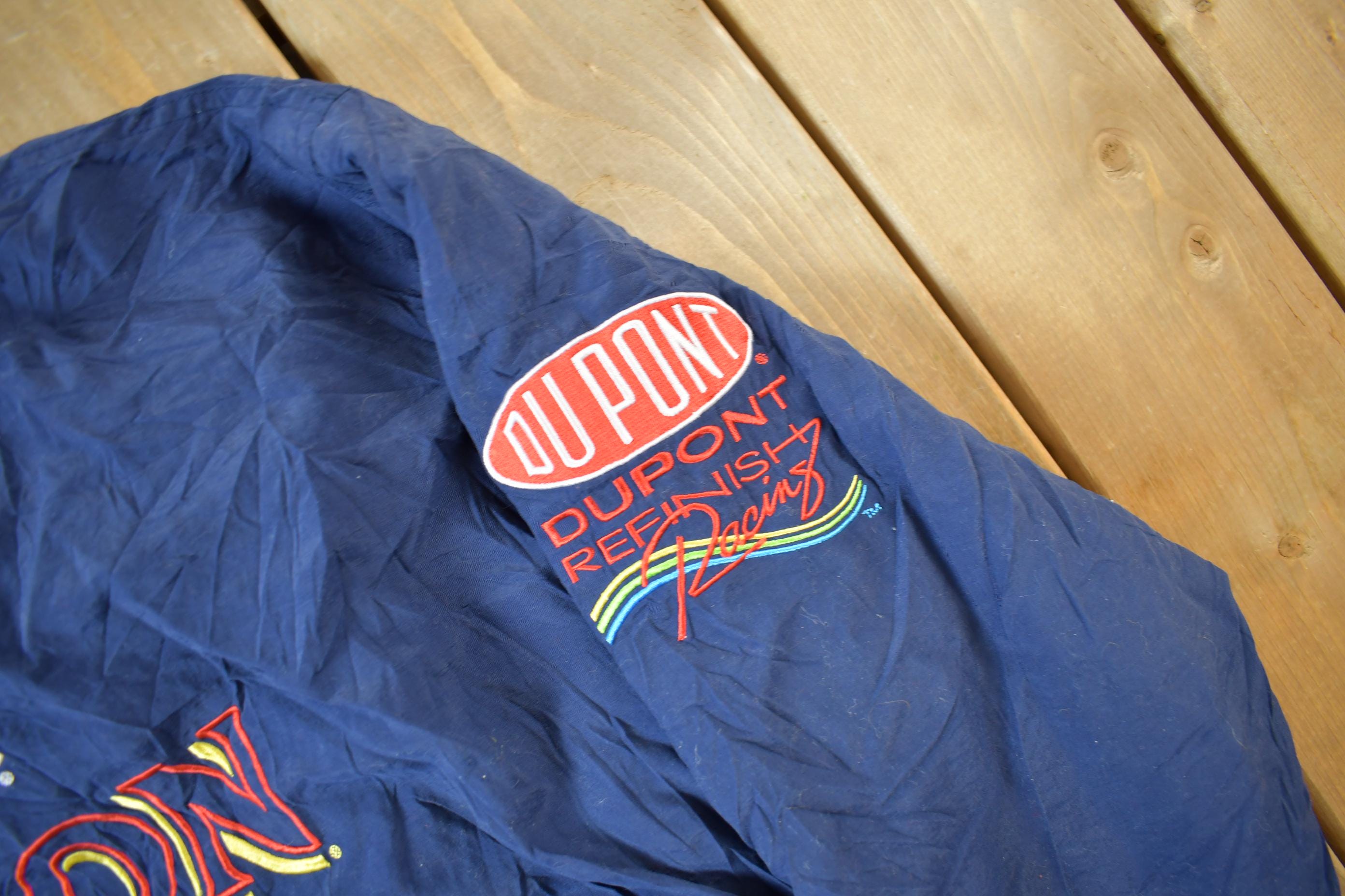 Vintage 1990s Jeff Gordon Nascar Racing Pullover Windbreaker Jacket