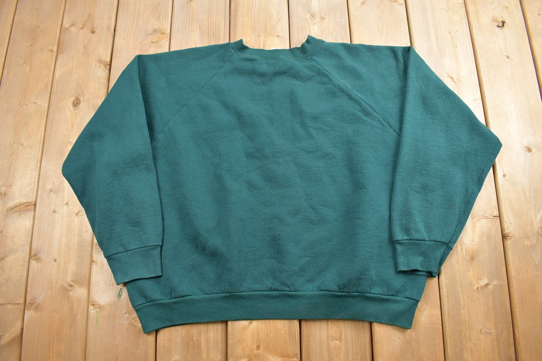 Vintage 1990s Fruit Of The Loom Blank Crewneck Sweatshirt