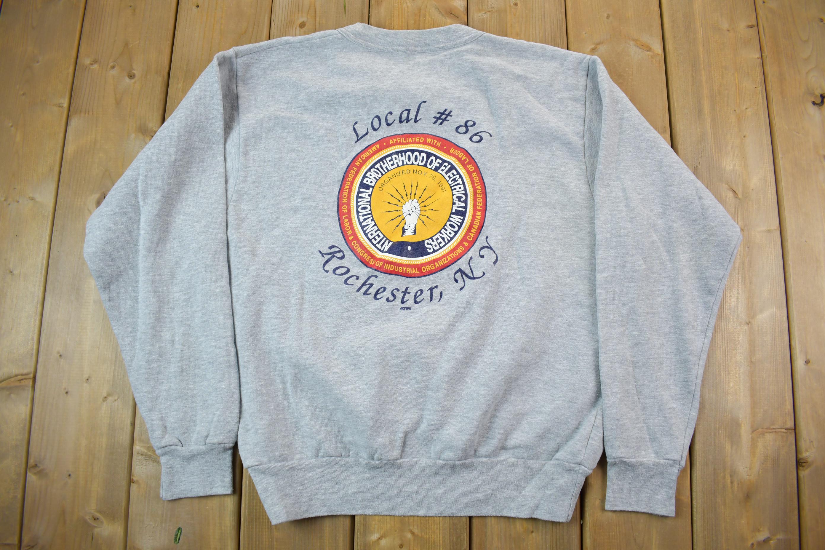 Vintage 1990s Local 86 Crewneck Sweatshirt