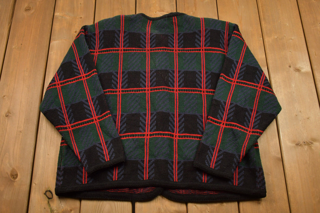 Vintage 1990s Knitted Cardigan Sweater