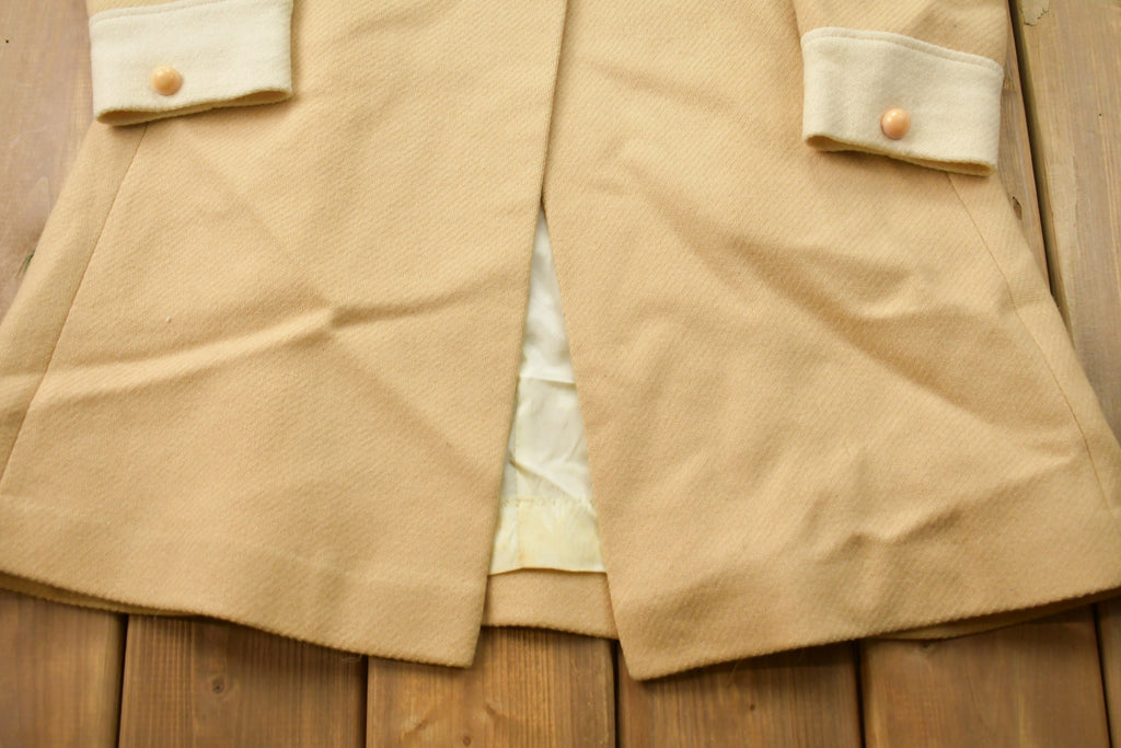Vintage 1960s Mod 100% Wool Jacket