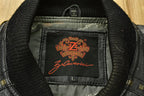 Vintage 90's Cavaricci Horse Graphic Leather Jacket Katamandu Airbrush