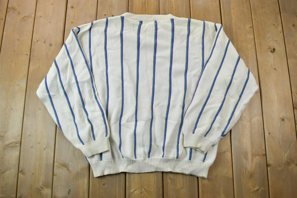 Vintage 1990s Great Lakes Country Knit Crewneck Sweater