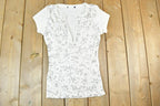 Women Vintage Vigoss Y2K Floral T-Shirt