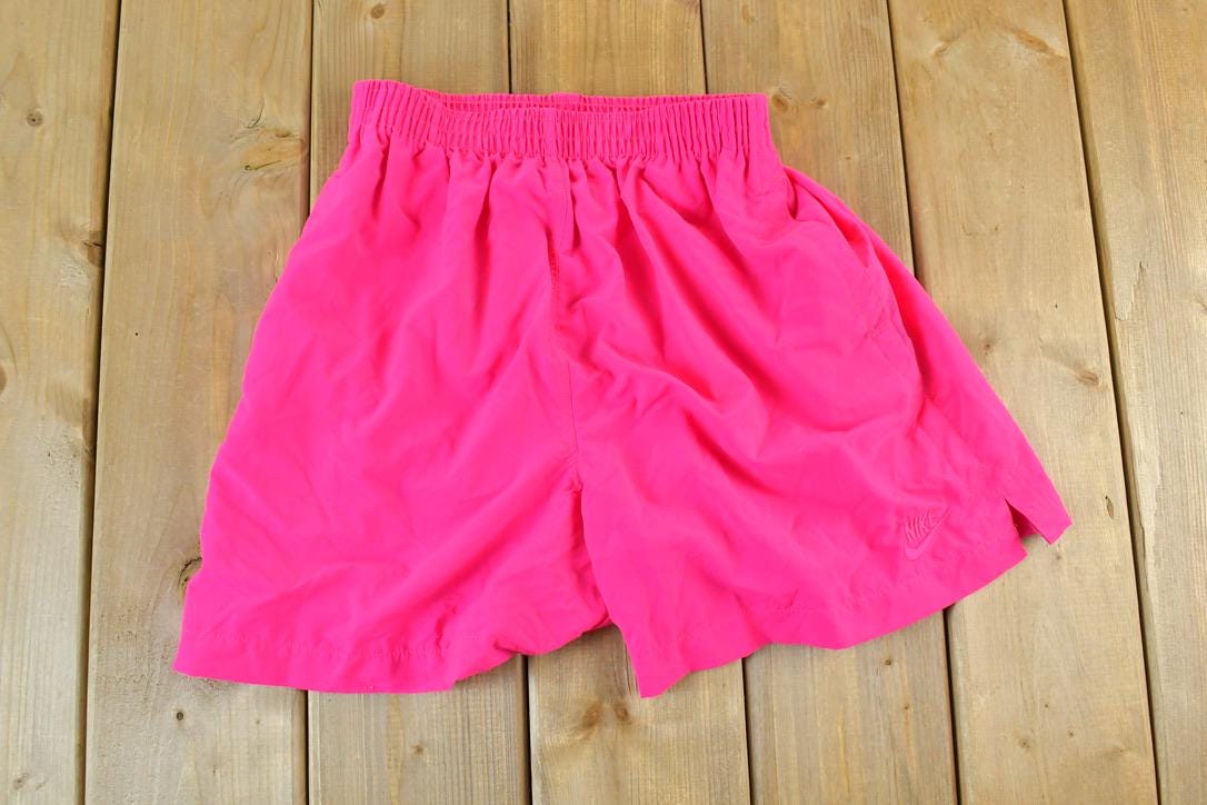 Vintage 1980s Fuschia Nike Athletic Shorts