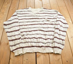 Vintage 1990s Van Heusen Knit Crewneck Sweater Made In USA