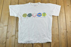 Vintage 1990s Santa Anita Park California Cup Single Stitch T-Shirt