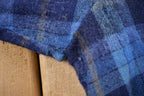 Vintage 1990s Kmart Plaid Wool Flannel Button Up Shirt