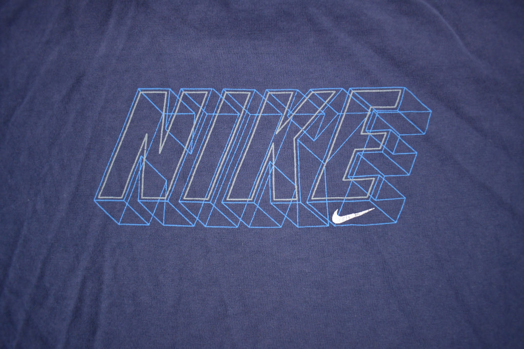 Vintage 1990s Nike Graphic Mini Swoosh T-Shirt