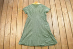 Vintage 1970s Button Up Sun Dress