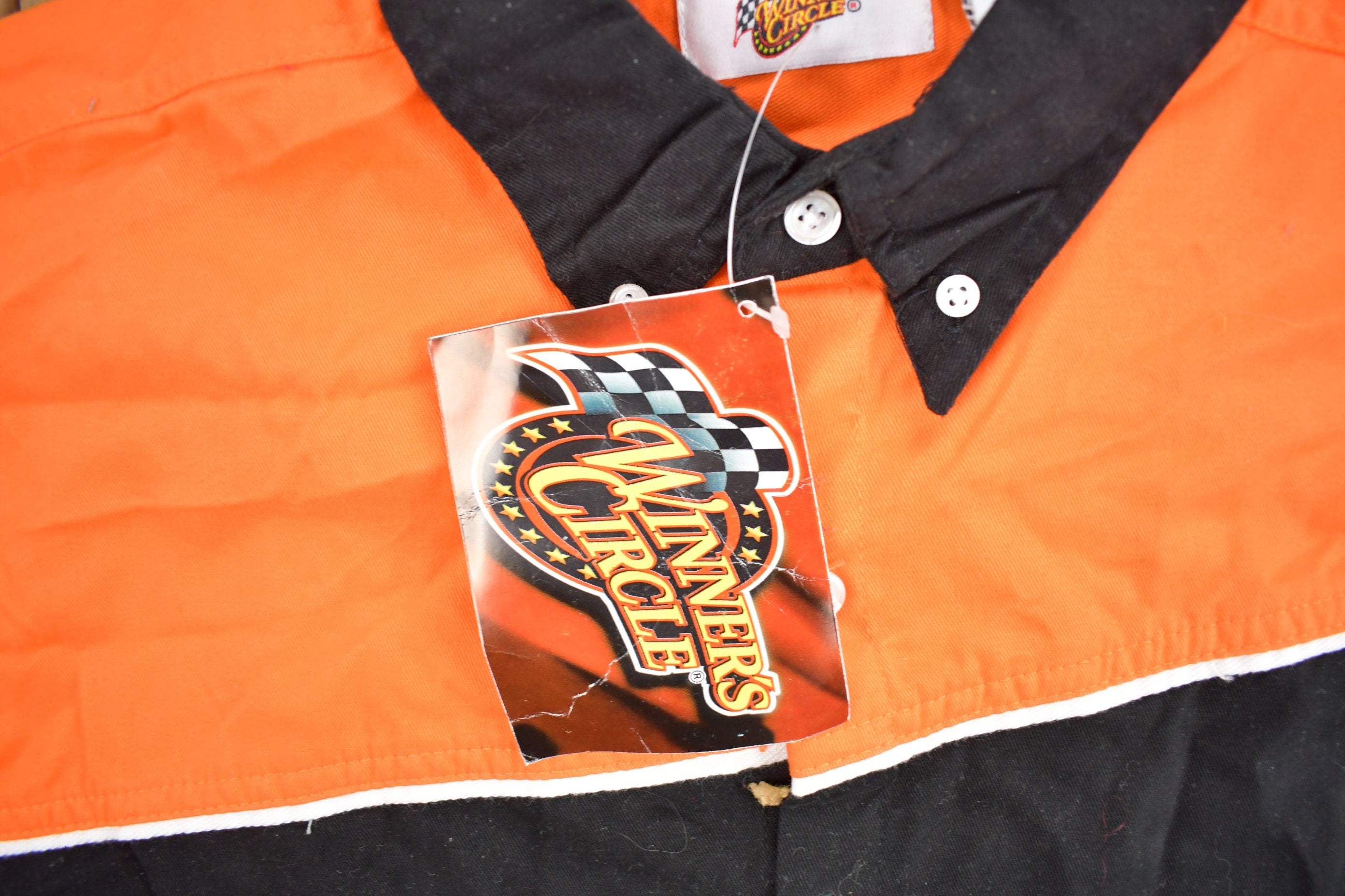 Vintage 2002 Deadstock Tony Stewart Home Depot NASCAR Pit Crew Shirt