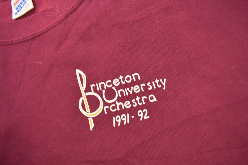 Vintage 1992 Princeton University Orchestra Collegiate Crewneck