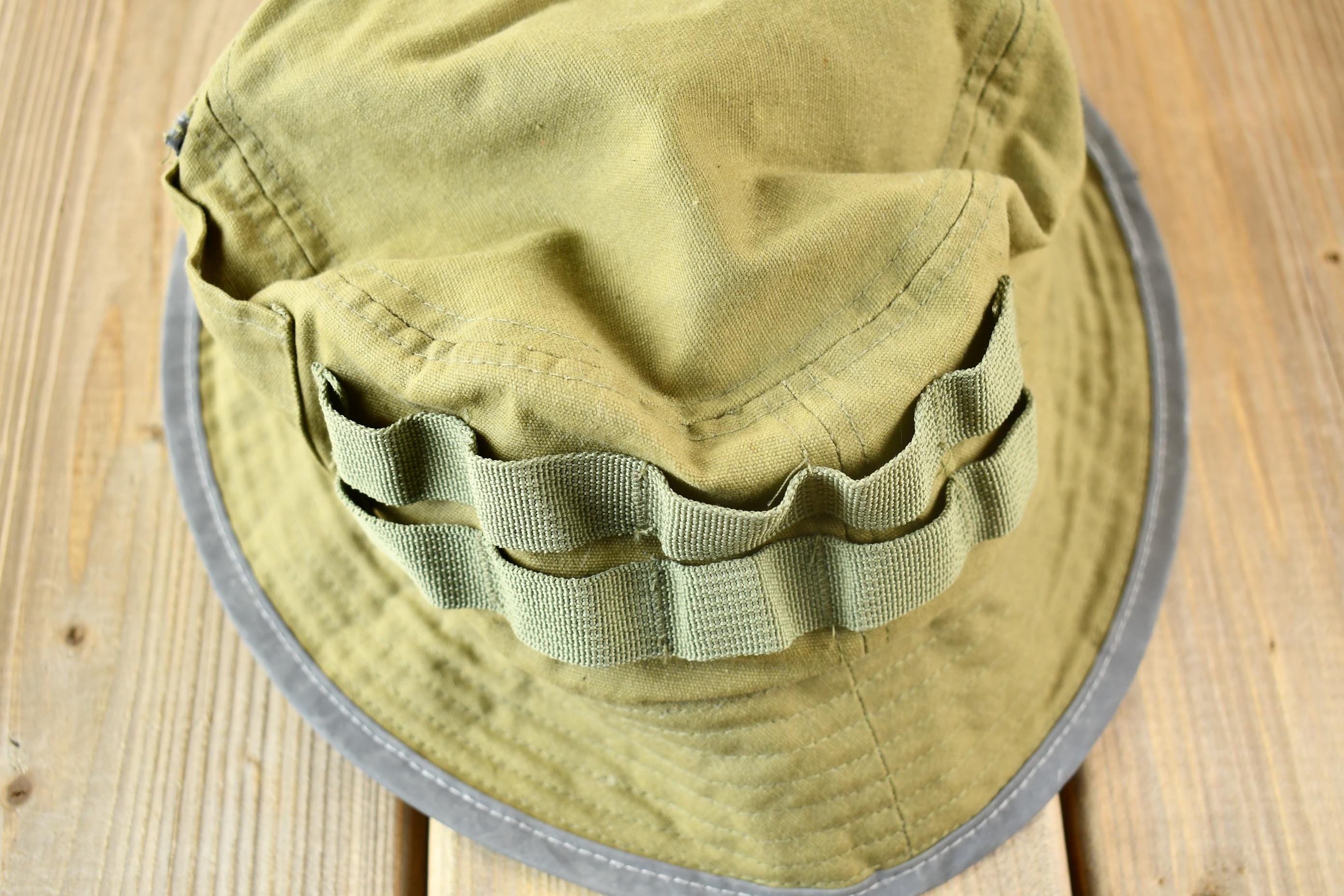 Vintage 1990s Kangol Waxed Utility Bucket Hat