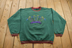 Vintage 1990s Embroidered Golf Club Crewneck Sweatshirt