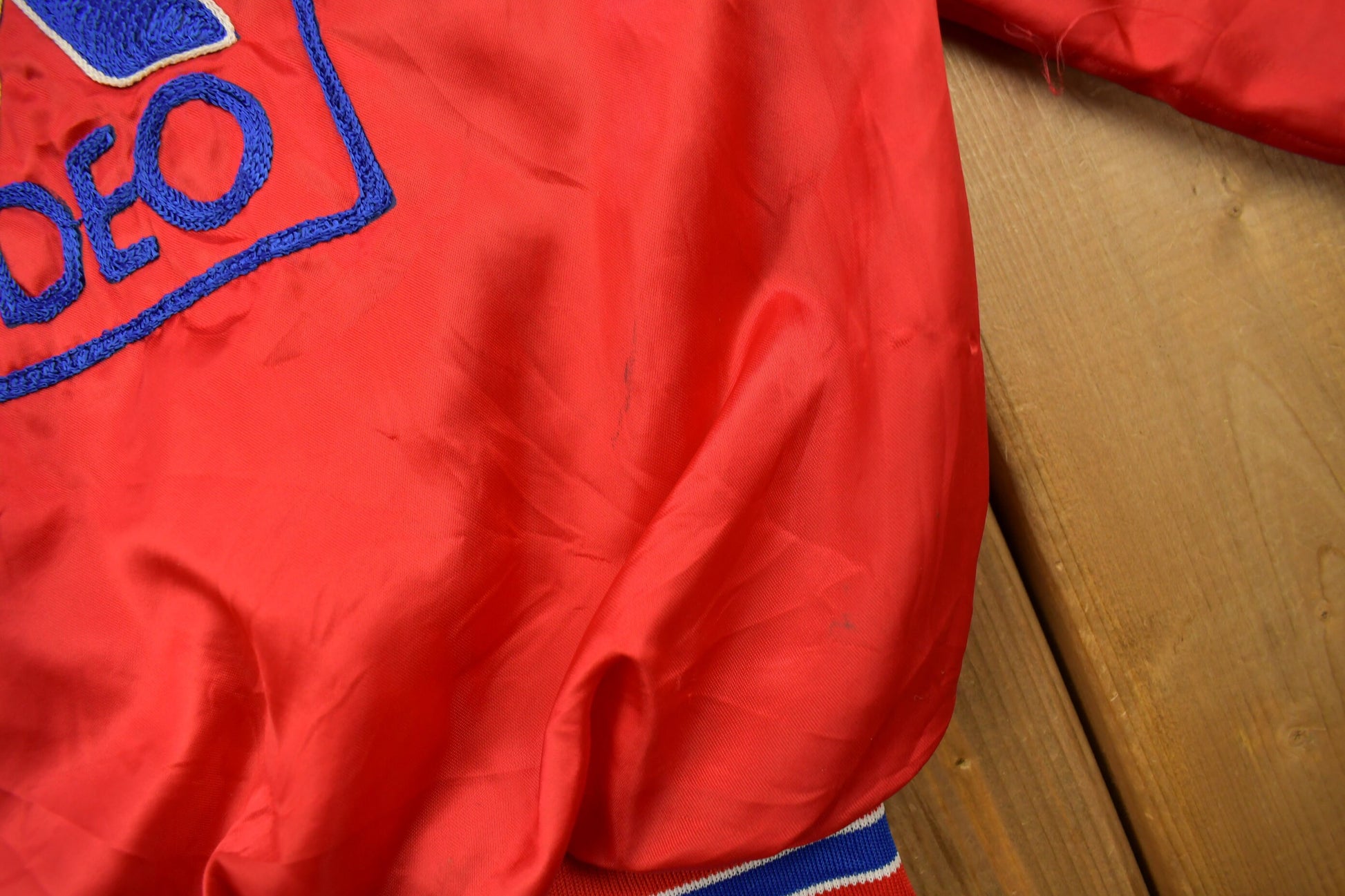 Vintage 1983 Scarface Movie Satin Promo Jacket Al Pacino MCA Home Video