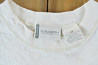 Vintage 1990s Liz Claiborne World Map Souvenir T-Shirt