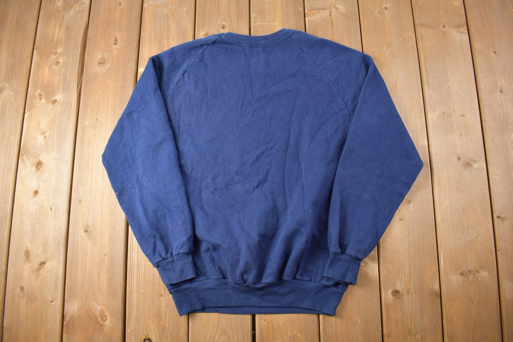 Vintage 1990s Slogan Crewneck Sweatshirt