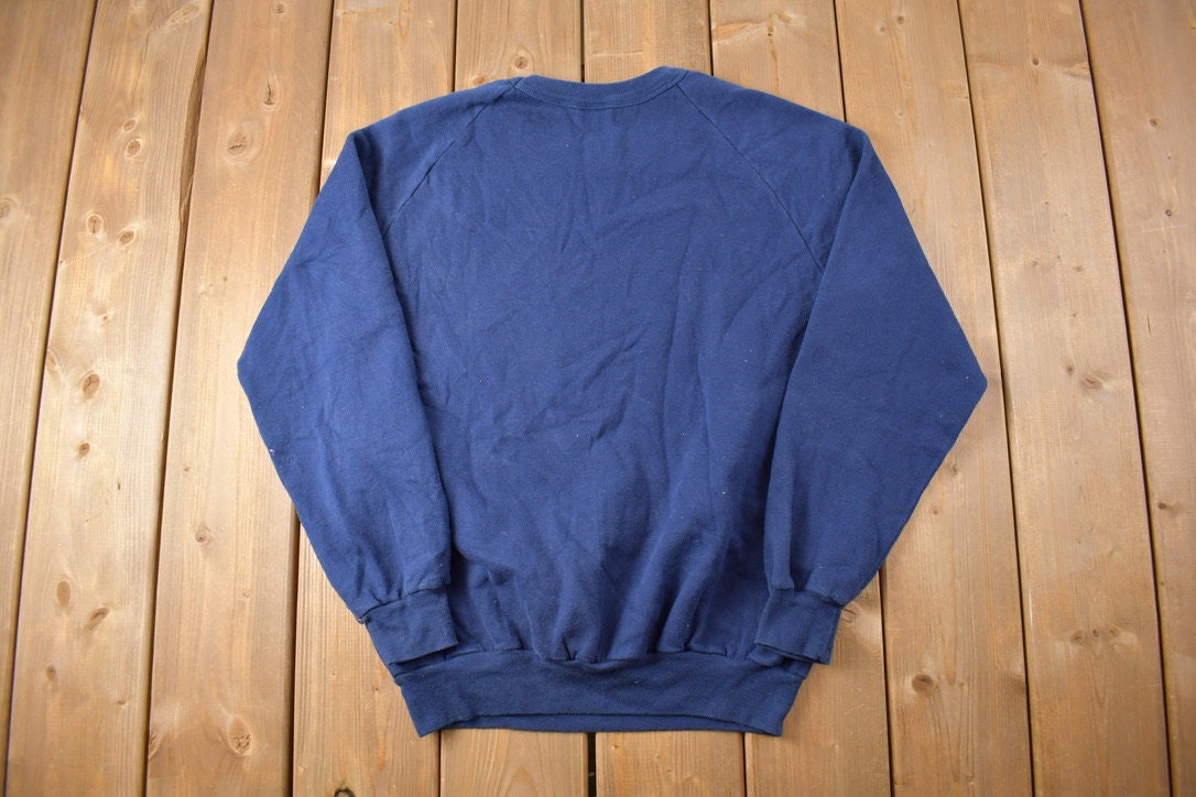 Vintage 1990s Slogan Crewneck Sweatshirt