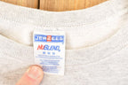 Vintage 1990s Miami Block Letter Bold Font Graphic Print Crewneck Sweatshirt Mens M