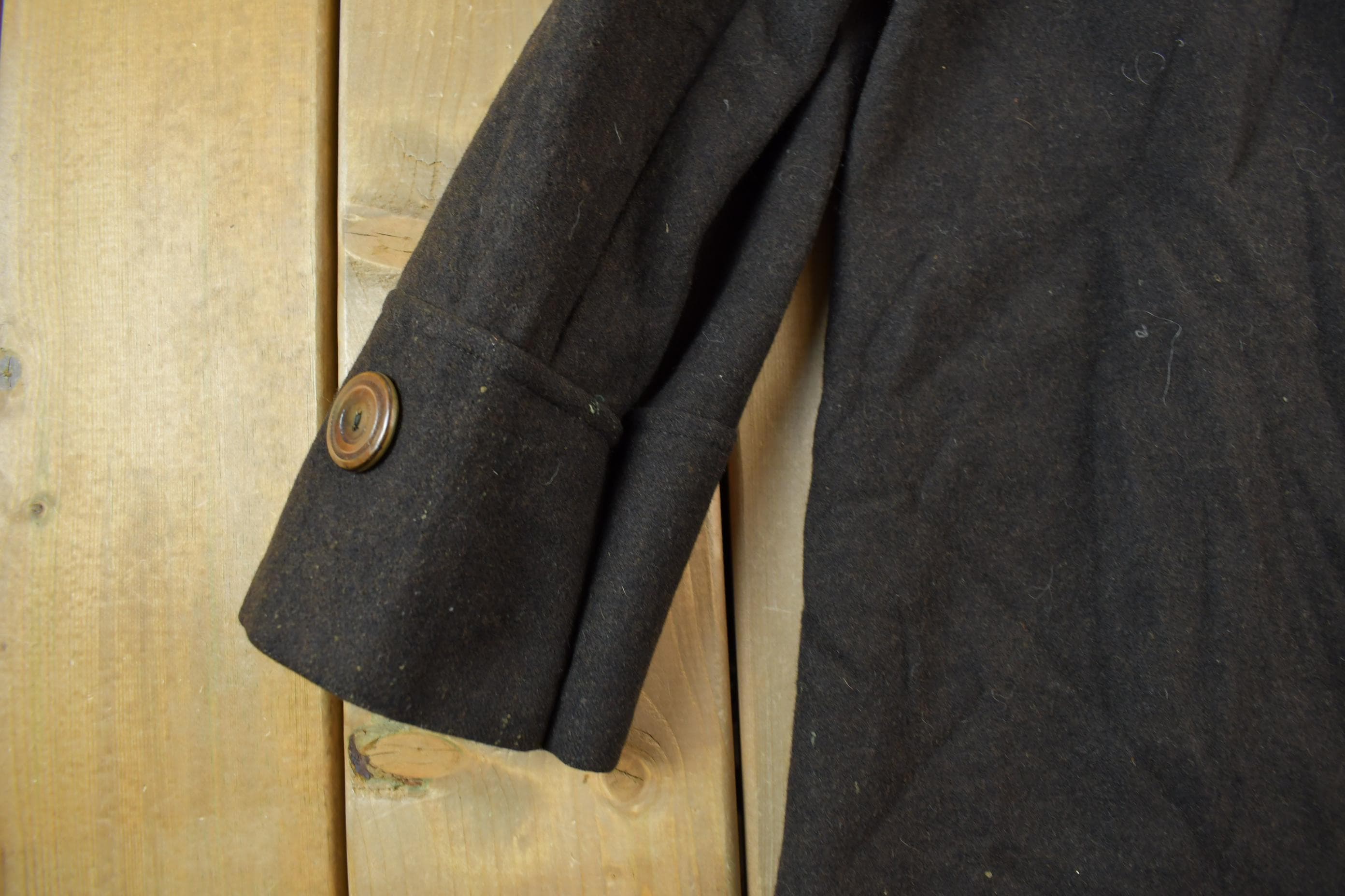 Vintage 1990s Wool Overcoat Jacket