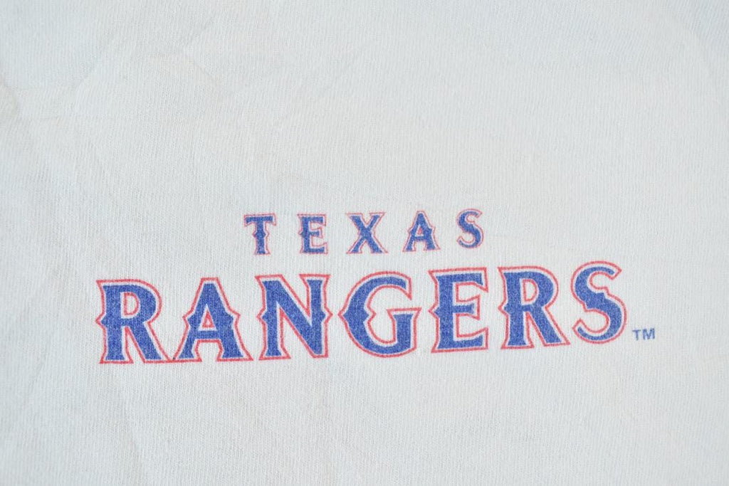 Vintage 1990s Texas Rangers MLB Graphic Pro Weight T-Shirt