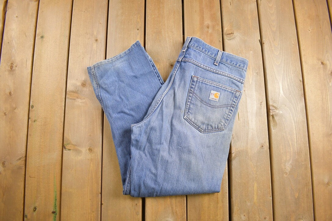 Vintage 1990s Carhartt Jeans Size 34 x 28