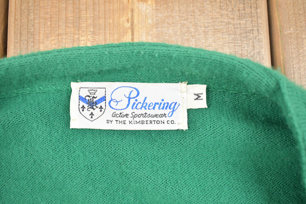 Vintage 1970s Pickering Valley View Cardigan Sweater