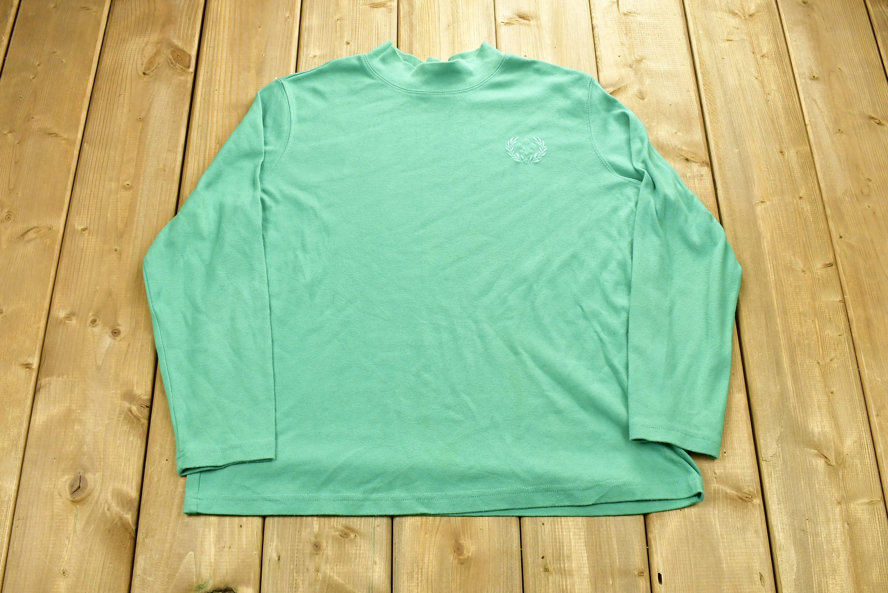 Vintage 1990's Crest Embroidered Crewneck Sweatshirt