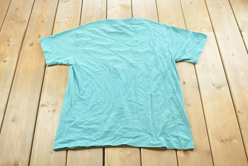 Vintage 1990s Kennebunkport Maine T-Shirt Mens M / Made in USA Single Stitch / Souvenir / 90s Streetwear / Travel And Vacation / Hanes Beefy