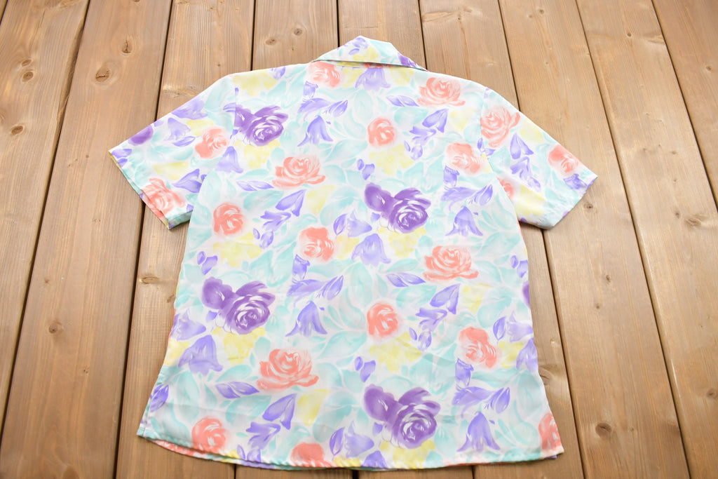 Vintage 1990s Notations Button Up Shirt