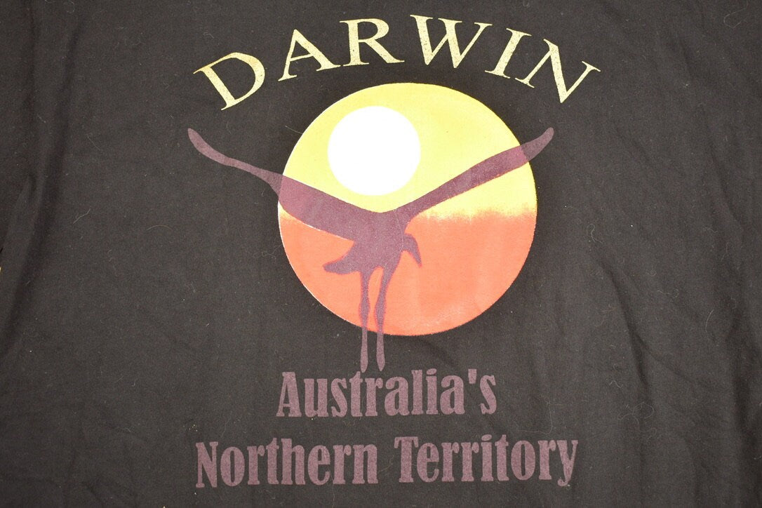 Vintage 1990s Darwin Australia Northern Territory Souvenir T Shirt