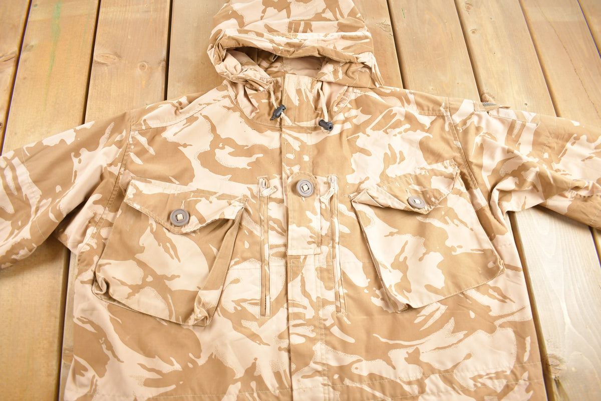 Vintage 1999 Military Desert Camo Smock