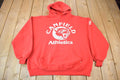 Vintage 1990s Canfield Athletics Russell Athletics Graphic Hoodie Made In USA XL