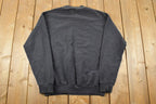Vintage 1990s Think Snow Connecticut Snowflake Crewneck Sweatshirt