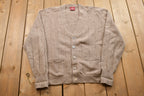 Vintage 1990s Nordstrom Knitted Lambswool Cardigan Sweater