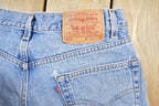 Vintage 1990s Levi Strauss Red Tab 550 Denim Jeans Size 34 x 30 Made In USA