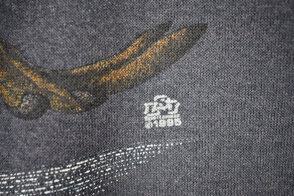 Vintage 1995 American Wilderness Bald Eagle Graphic Crewneck Sweatshirt