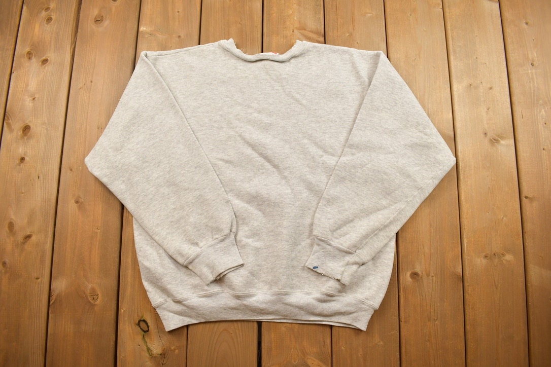 Vintage 1990s Hanes Blank Crewneck Sweatshirt