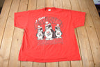 Vintage 1994 Youngstown State University Collegiate Graphic T-Shirt Made In USA