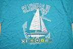 Vintage 1998 St. Thomas Sailing Graphic T-Shirt