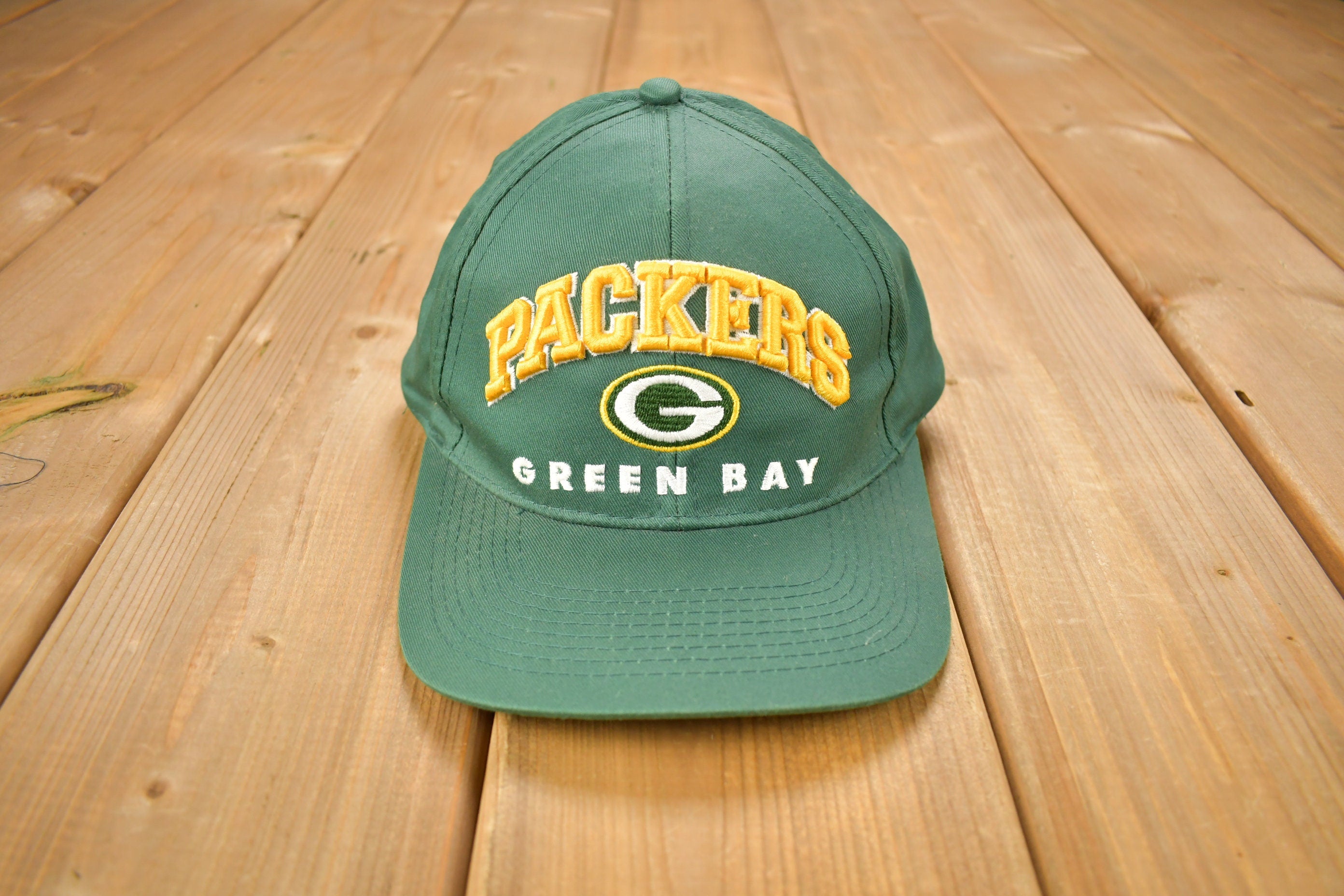 Vintage 1990s Green Bay Packers NFL Snap Back Hat