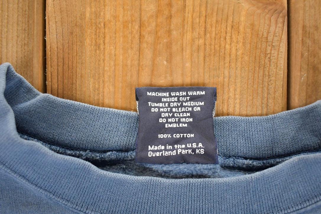 Vintage 1990s Oglethorpe Crewneck Sweatshirt Men's M