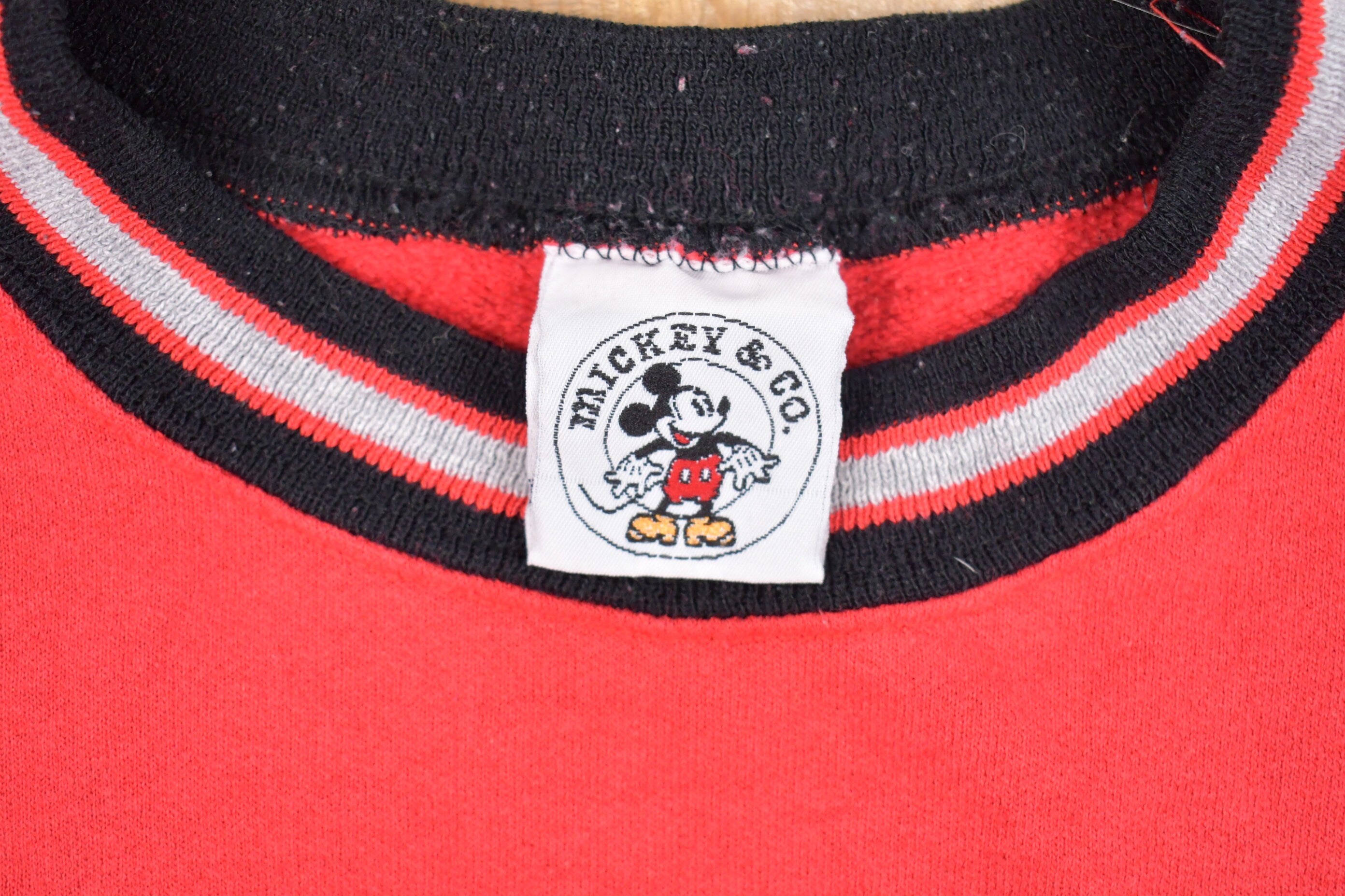 Vintage 1990s Disney Mickey Mouse Crewneck Sweatshirt  90s Crewneck  Souvenir  Athleisure  Streetwear  Childhood Cartoon