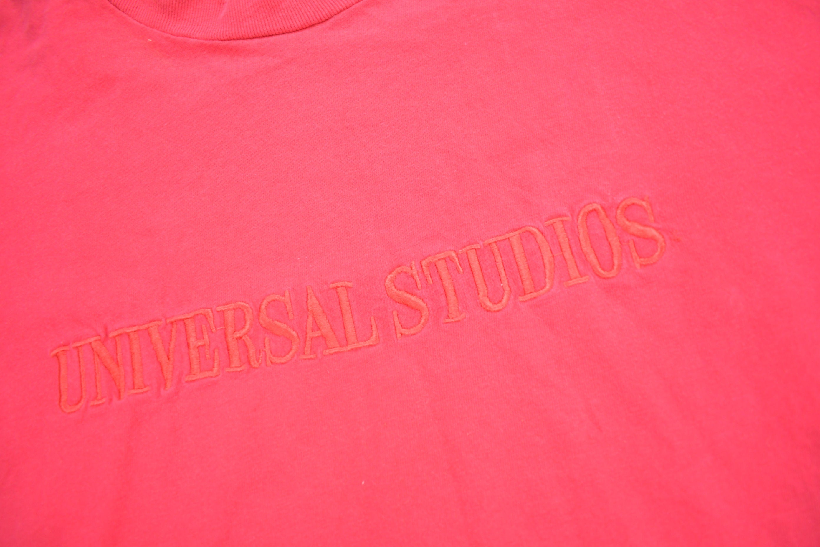 Vintage 1980s Universal Studios Embroidered T-Shirt